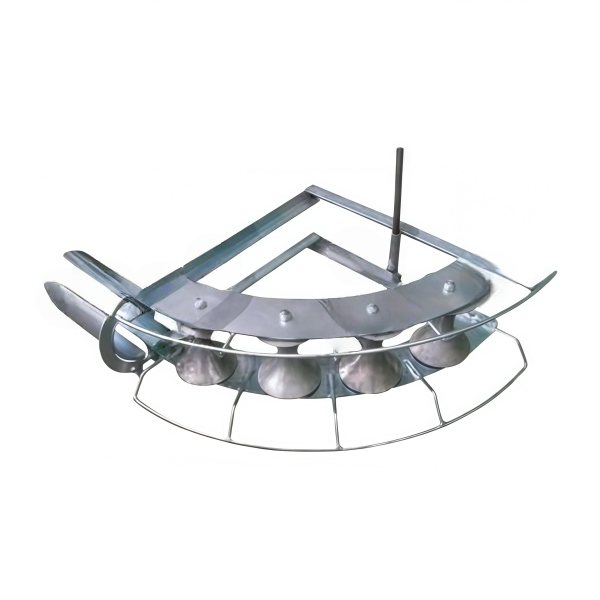 TB-FSXXX-4A90 Lockable Feeding Sheave With 4 Rollers In 90 Radius