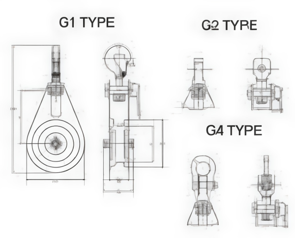 Aluminium auxiliary roller